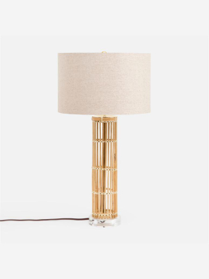 Made Goods Poppy Bamboo Table Lamp