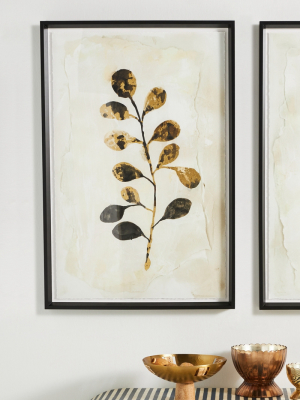 Golden Leaf I Wall Art