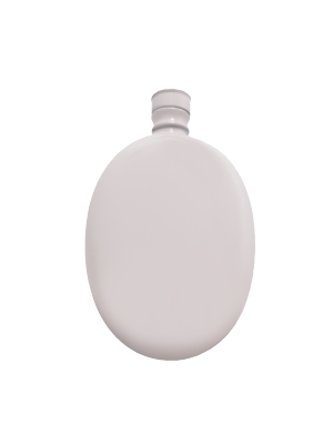 White Flask Design By Odeme