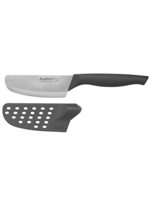 Berghoff Eclipse Stainless Steel Cheese Knife With Sleeve, 3.5"