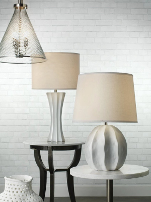 Urchin Table Lamp White