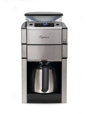 Capresso 10-cup Coffee Maker With Thermal Carafe - Silver