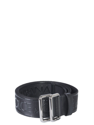 Dolce & Gabbana Logo Buckle Belt