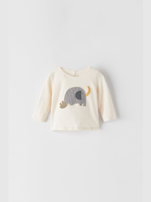 Elephant Patch Shirt