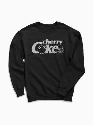 Cherry Coke Crew Neck Sweatshirt