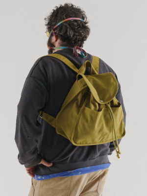 Drawstring Backpack - Spanish Olive