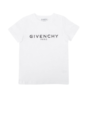 Givenchy Kids Logo Print Crewneck T-shirt