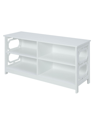 Omega Tv Stand White - Breighton Home