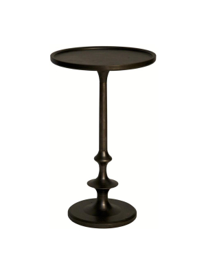 Noir Terni Side Table