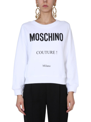 Moschino Couture Print Sweatshirt