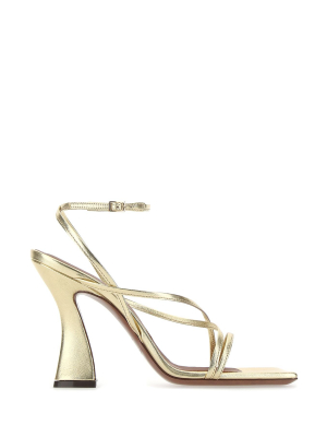 L'autre Chose Strappy Square-toe Sandals