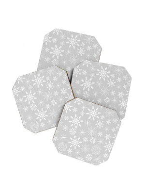 Iveta Abolina Lapland Ii Coaster Set - Deny Designs