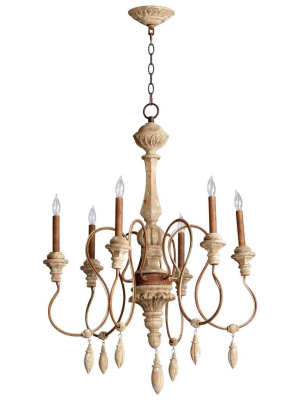 Alda 6 Lt. Chandelier