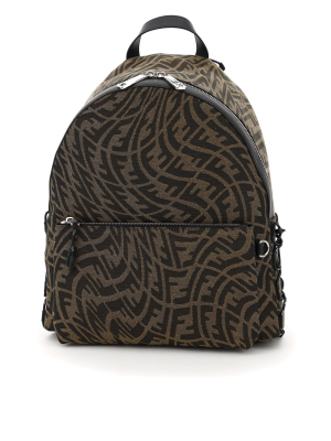 Fendi Ff Vertigo Motif Backpack