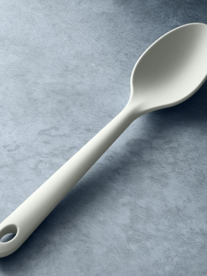 Williams Sonoma Open Kitchen Grey Silicone Utensils, Spoon