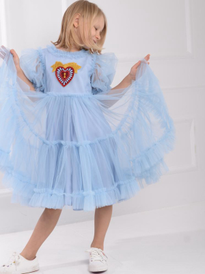 Blue You Are My Heart And Soul Dress