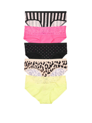 Victoria's Secret 5-pack Hiphugger Panties