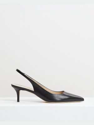 City 55 Slingback In Leather