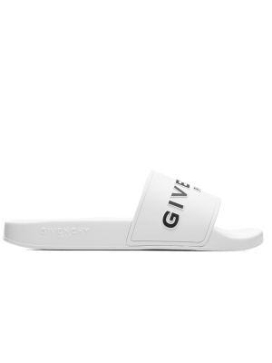 Givenchy Slide Flat Sandal - White