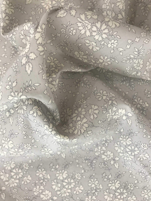 Bedding Made With Liberty Fabric Capel Grey
