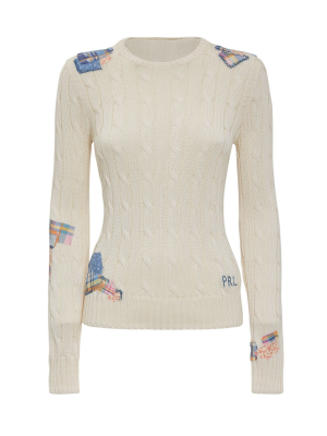 Polo Ralph Lauren Patchwork Ribbed Sweater