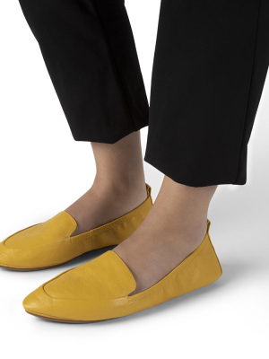 Skyler Mustard Capri Leather Loafer