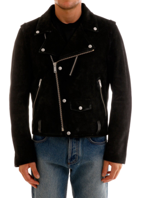 Golden Goose Deluxe Brand Zip-up Biker Jacket