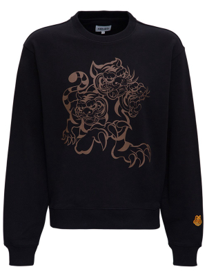 Kenzo X Kansai Yamamoto Three Tigers Crewneck Sweatshirt