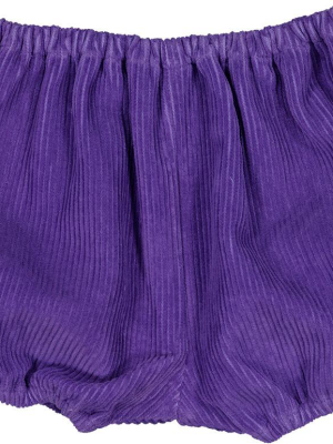 Louis Louise Purple London Bloomer Big Corduroy