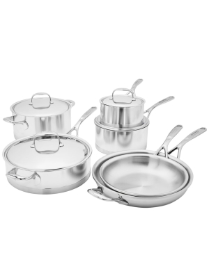 Demeyere Atlantis 10pc Stainless Steel Cookware Set