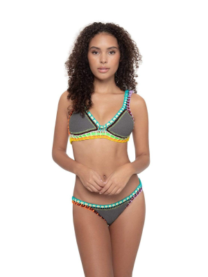 Ferrarini By Pq Swim Sand Reef Crochet Bottom