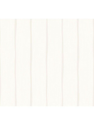 Aruba Stripe Wallpaper In Ivory And Beige From The Tortuga Collection By Seabrook Wallcoverings