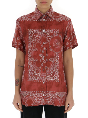 Golden Goose Deluxe Brand Bandara Printed Shirt