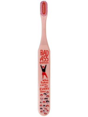 Bad Ass Woman Toothbrush