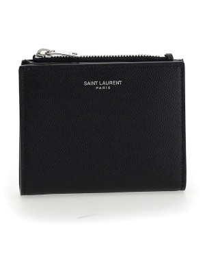 Saint Laurent Zippered Card Holder