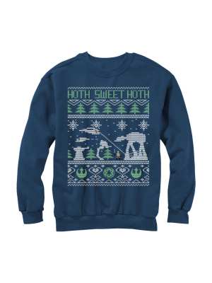 Men's Star Wars Ugly Christmas Hoth Sweet Hoth Sweatshirt