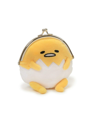 Enesco Gudetama The Lazy Egg 5" Plush Coin Purse