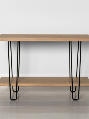 Wood & Wire Console Table - Hearth & Hand™ With Magnolia