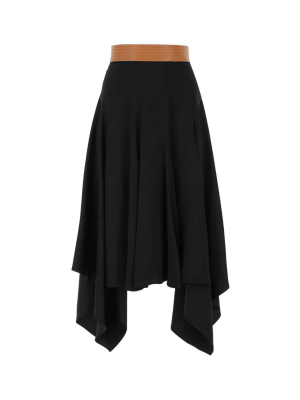 Loewe Asymmetric Midi Skirt