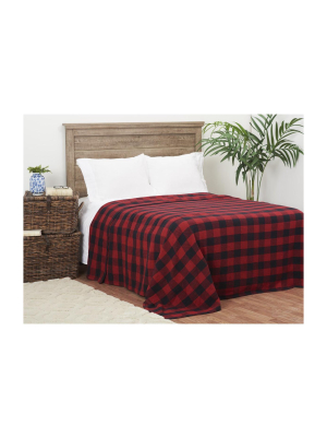 C&f Home Franklin Black/red Quilt