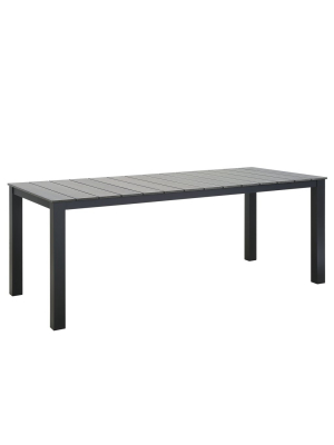 Morocco 80" Outdoor Patio Dining Table
