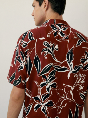 Hawaiian Flowy Shirt