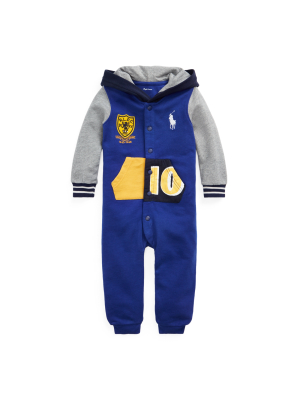 Patchwork Hooded Coverall