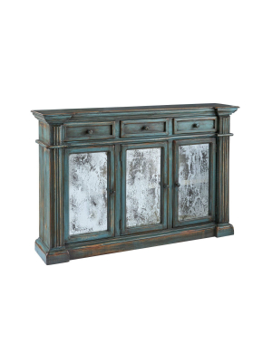 Paisley Console Aqua - Picket House Furnishings