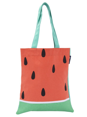 Watermelon Tote Bag - Red