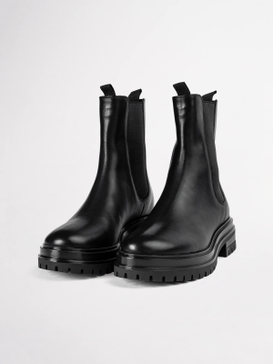 Wolfe Black Como Ankle Boots