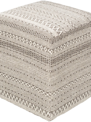 Leif Woven Pouf