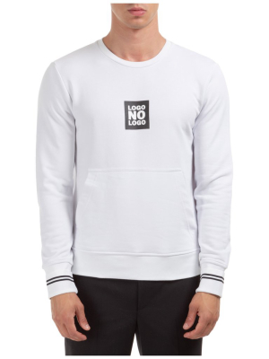 Neil Barrett Logo No Logo Sweatshirt