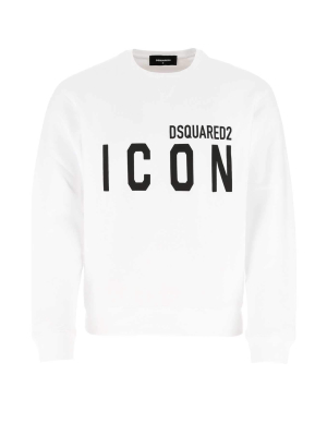 Dsquared2 Icon Print Crewneck Sweatshirt