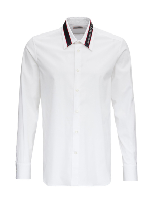 Alexander Mcqueen Logo Collared Shirt